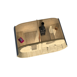 Borbjerg Saunahytte 8,6 m2