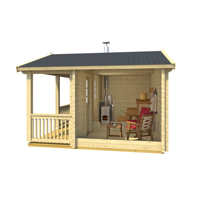 Egtved Saunahytte 9,6 m2