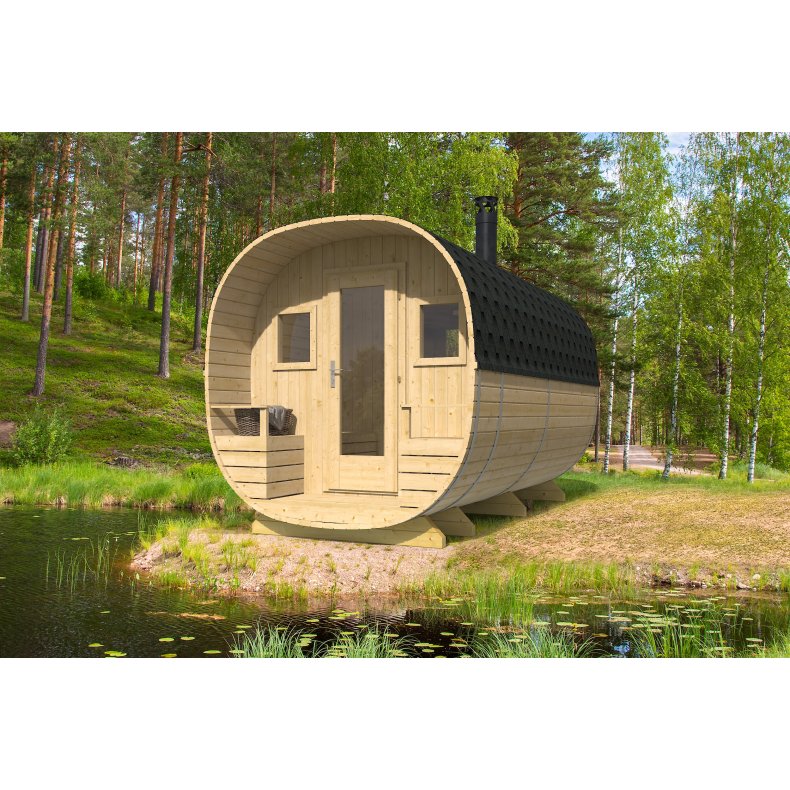 Hadsund Saunahytte 9,6 m2