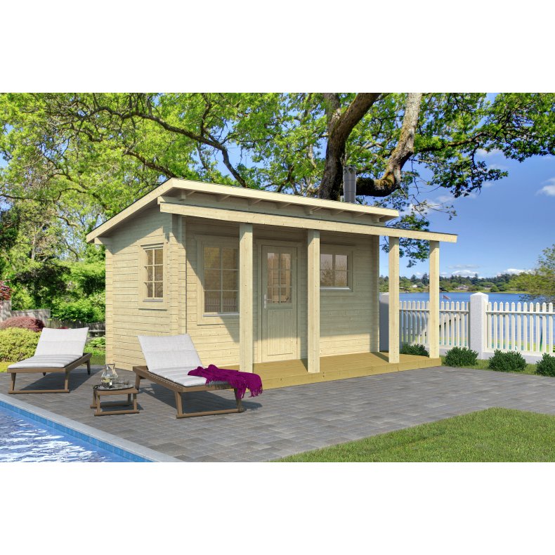 Hasle Saunahytte 10 m2