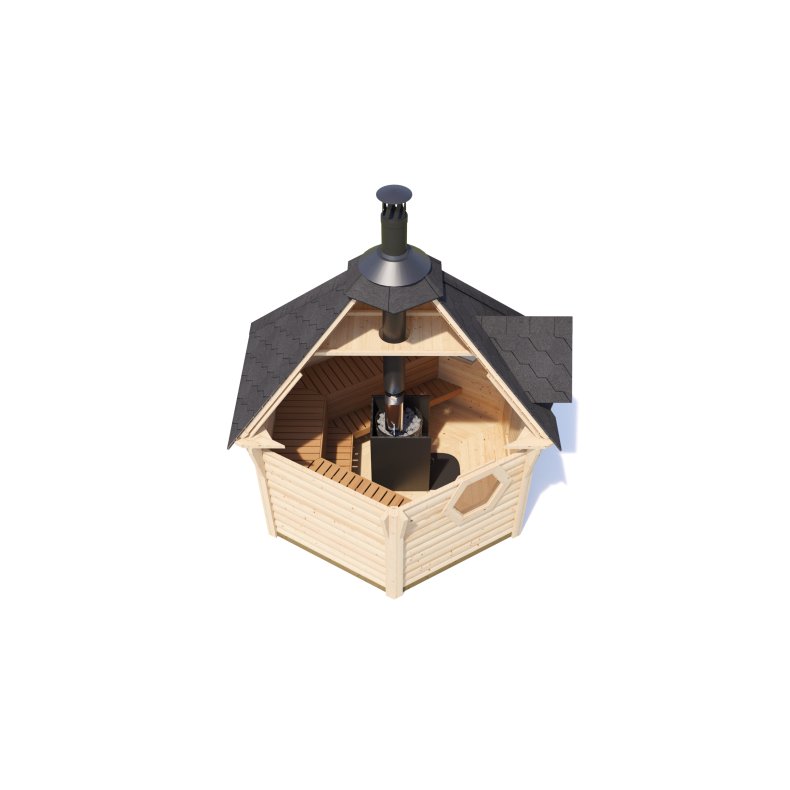 Maribo Saunahytte 6 m2